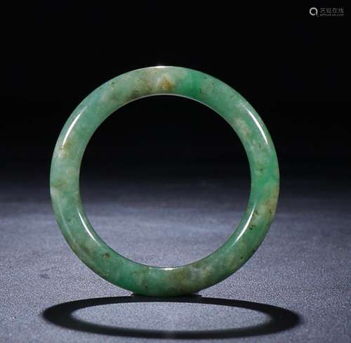 ICE SCORPION JADEITE BANGLE