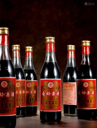 1997-1999年山西中药厂龟龄集酒 数量：230瓶??容量：500ml