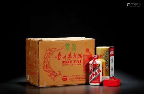 2004年贵州茅台酒（原箱） 数量：12瓶 度数：53% 容量：500ml