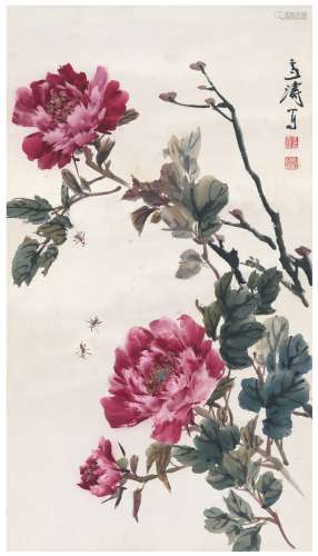 王雪涛（1903～1982）天香图 设色纸本 镜片