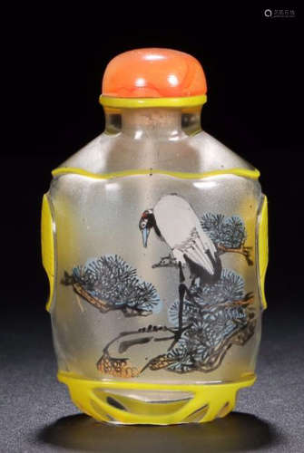 SNUFF BOTTLE WITH 
