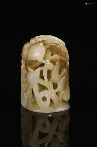 A HETIAN JADE ORNAMENT