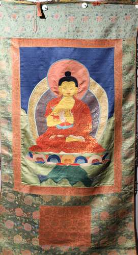 THANGKA DEPICTING BUDDHA