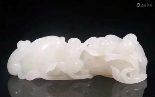 HAN STYLE HETIAN JADE YI MIN JING REN ORNAMENT