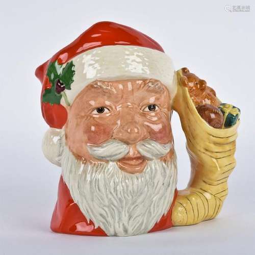 ROYAL DOULTON LARGE CHARACTER JUG, SANTA CLAUS D6690