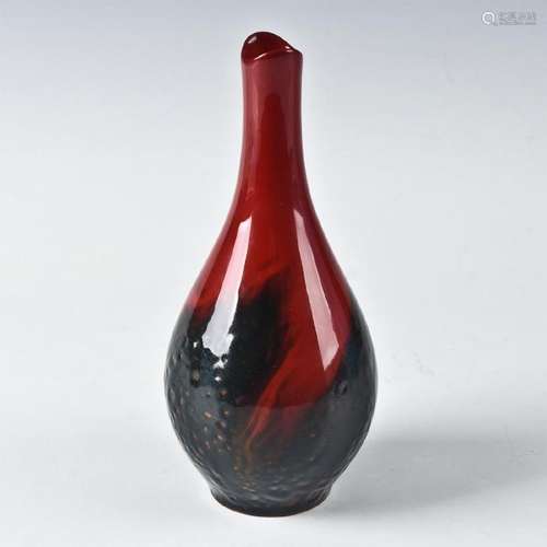 ROYAL DOULTON FLAMBE VASE 1612