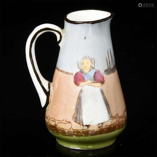 ROYAL DOULTON MINIATURE DUTCH SERIES WARE PITCHER