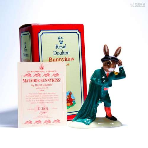 ROYAL DOULTON BUNNYKINS FIGURINE MATADOR DB281