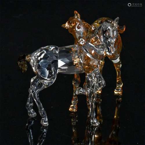 SWAROVSKI ANIMAL FIGURINE, SCS FOAL 2014 ED.