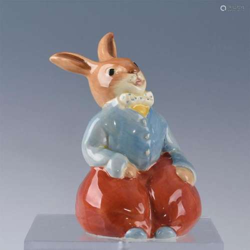 ROYAL DOULTON BUNNYKINS FIGURINE, BILLY BUNNYKIN D6001