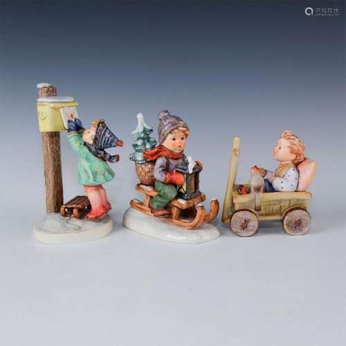 GROUPING OF HUMMEL FIGURINES