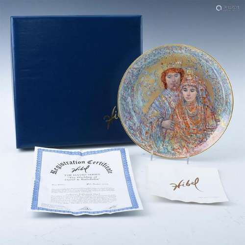 HIBEL STUDIO THE DAVID SERIES COLLECTORS PLATE