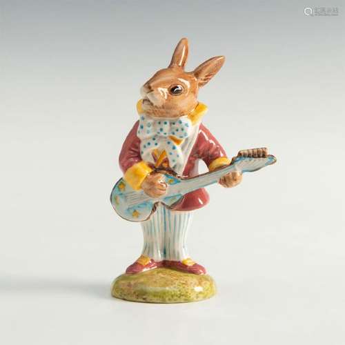 ROYAL DOULTON BUNNYKINS FIGURE MR BUNNYBEAT STRUMMING