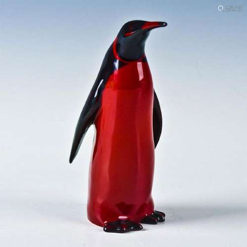 ROYAL DOULTON FLAMBE, PENGUIN ANIMAL FIGURINE