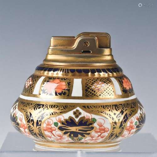 ROYAL CROWN DERBY RONSON TABLE LIGHTER