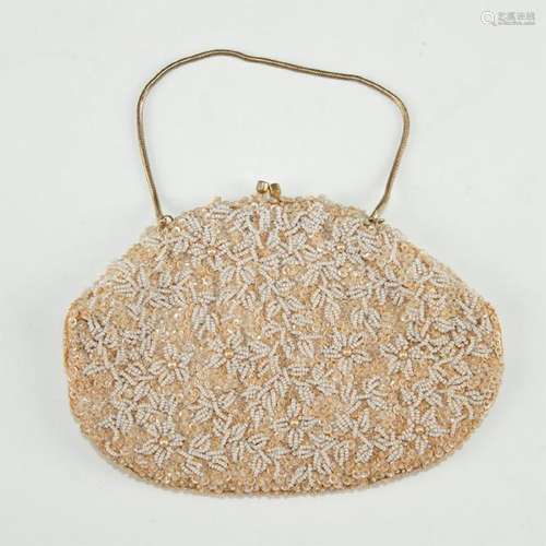 VINTAGE HAND-BEADED EMSON STRUCTURED PURSE