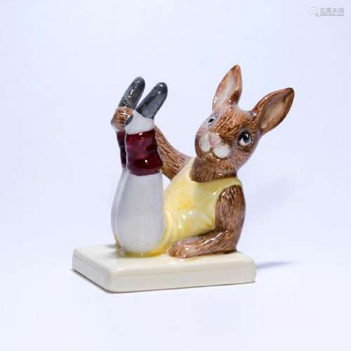 ROYAL DOULTON BUNNYKINS FIGURINE AEROBIC DB40