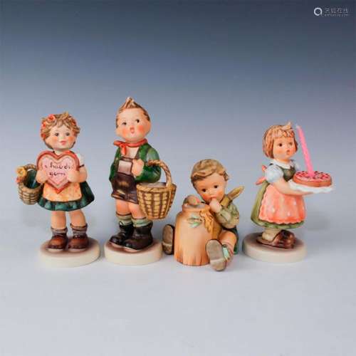 GROUPING OF HUMMEL FIGURINES