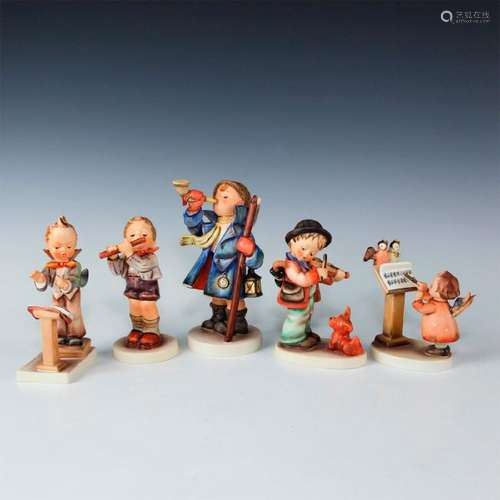 GROUPING OF HUMMEL FIGURINES