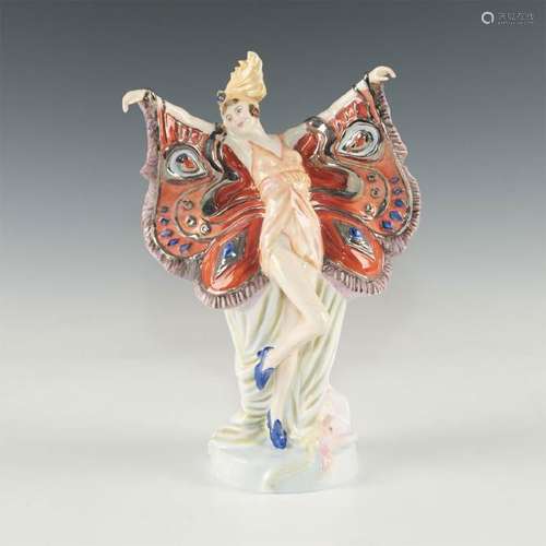 ROYAL DOULTON FIGURE ARTIST SAMPLE THE PEACOCK HN4846