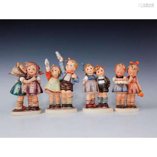 GROUPING OF HUMMEL FIGURINES