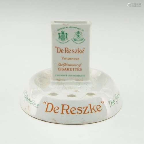 ROYAL DOULTON DE RESZKE CIGARETTES ADVERTISING WARE