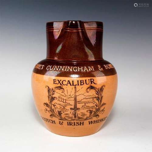 DOULTON LAMBETH STONEWARE EXCALIBUR WHISKEY JUG