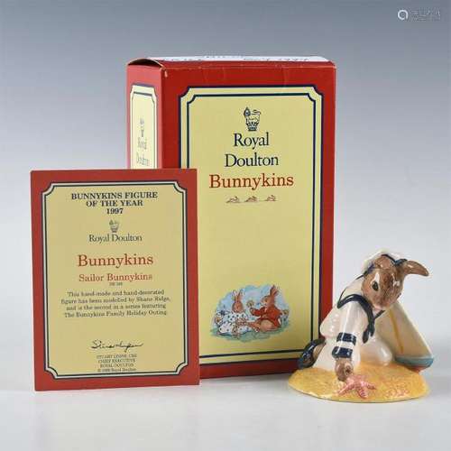 ROYAL DOULTON BUNNYKINS FIGURINE SAILOR DB166