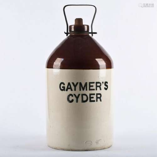 DOULTON AND COMPANY LAMBETH LARGE GAYMERS CYDER JUG