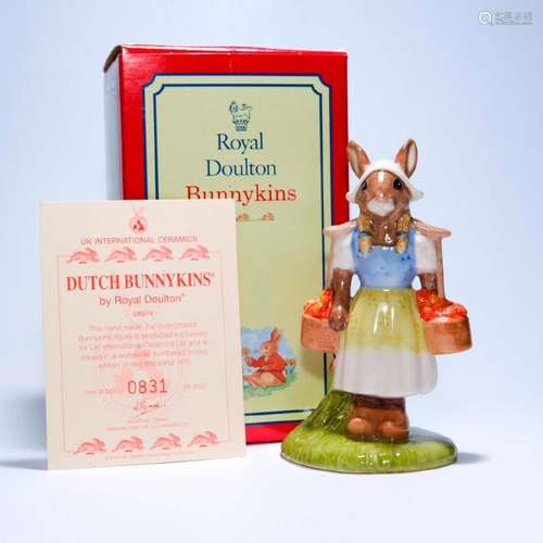 ROYAL DOULTON BUNNYKINS FIGURINE DUTCH DB274