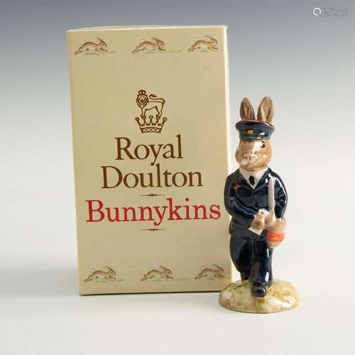 ROYAL DOULTON BUNNYKINS FIGURINE POSTMAN DB76