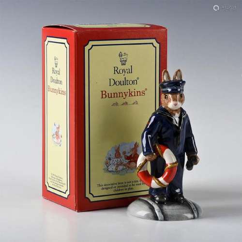 ROYAL DOULTON BUNNYKINS FIGURINE SAILOR DB370