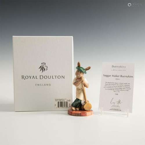 ROYAL DOULTON BUNNYKINS FIGURINE SAGGAR MAKER DB423