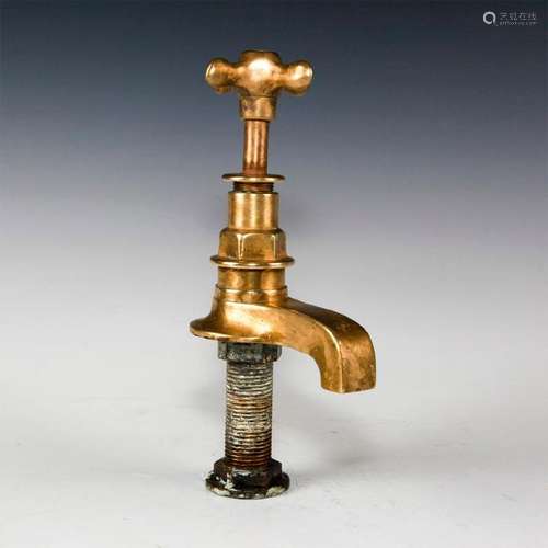 DOUTLON & CO. BRASS PLUMBING TAP, COLD