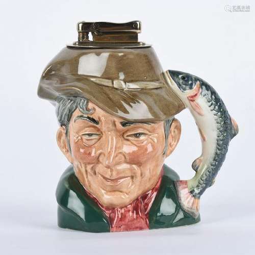 ROYAL DOULTON CHARACTER JUG LIGHTER, THE POACHER D6464