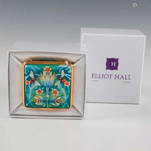 ELLIOT HALL ENAMEL BOX BOMBAS