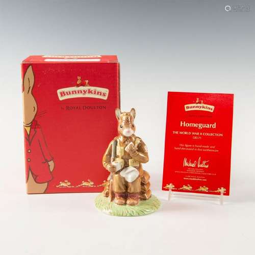 ROYAL DOULTON BUNNYKINS FIGURINE HOMEGUARD DB371