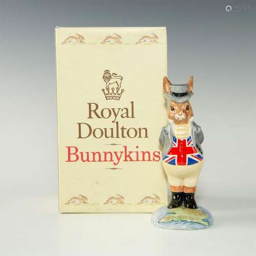 ROYAL DOULTON BUNNYKINS FIGURINE JOHN BULL DB134