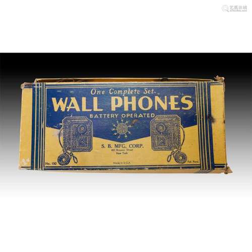 COMPLETE SET OF S.B. MFG. CORP. WALL PHONE INTERCOMS