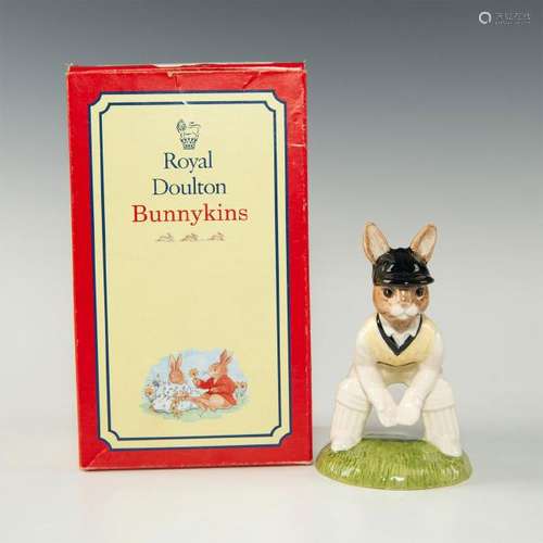 ROYAL DOULTON BUNNYKINS FIGURINE WICKETKEEPER DB150