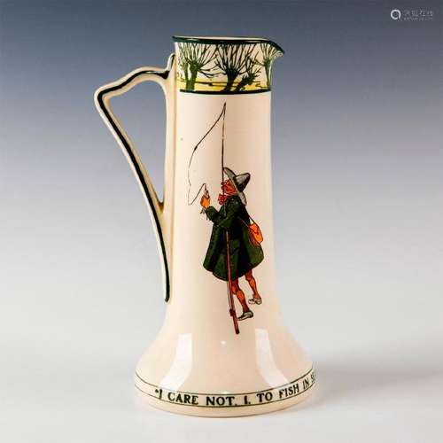 ROYAL DOULTON SMALL JUG, ISAAC WALTON GALLANT FISHERS