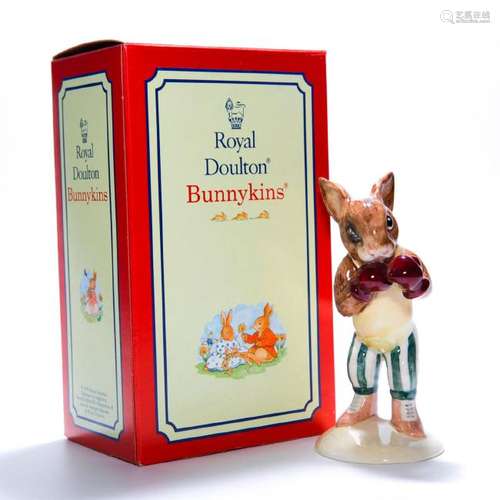 ROYAL DOULTON BUNNYKINS FIGURINE KNOCKOUT DB30