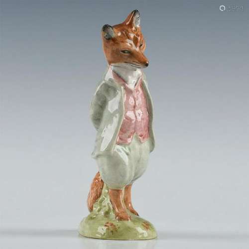 ROYAL ALBERT FIGURINE, FOXY WHISKERED GENTLEMAN