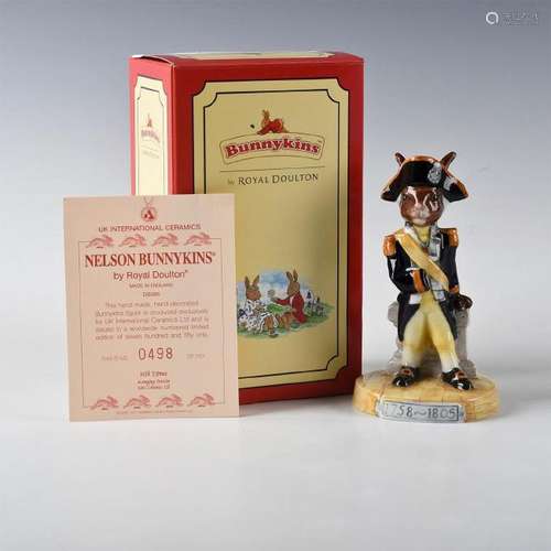 ROYAL DOULTON BUNNYKINS FIGURINE LORD NELSON DB365