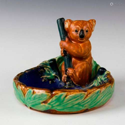 DOULTON LAMBETH ART DECO KOALA BIBELOT ASHTRAY