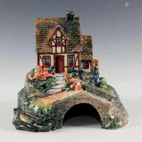 ROYAL DOULTON OLD MILL COTTAGE PASTILLE BURNER