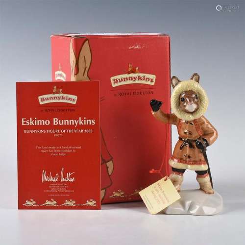 ROYAL DOULTON BUNNYKINS FIGURINE ESKIMO DB275