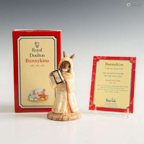 ROYAL DOULTON BUNNYKINS FIGURINE SANDS OF TIME DB229