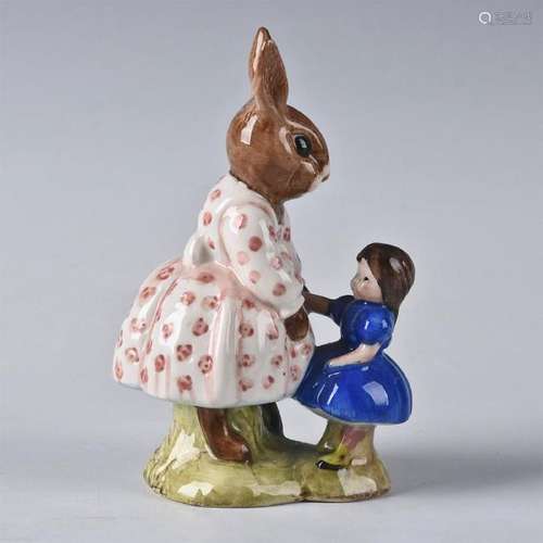 ROYAL DOULTON BUNNYKINS FIGURINE DOLLIE PLAYTIME DB8