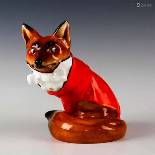 ROYAL DOULTON ANIMAL FIGURE, FOX IN HUNTING DRESS HN100